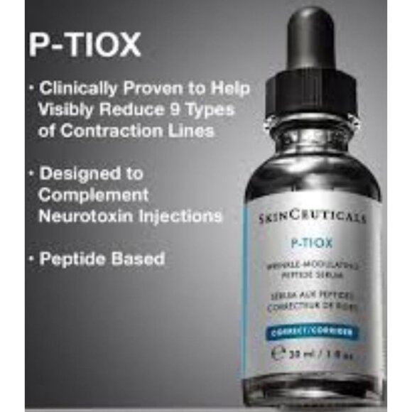 2X SkinCeuticals P-TIOX Peptide Serum 30ml | Wrinkle-Modulating Anti-Aging Treat - Picture 4 of 4